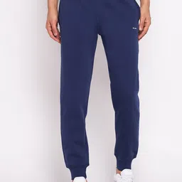 98 Degree North Men Blue Solid Casual Joggers-image-8