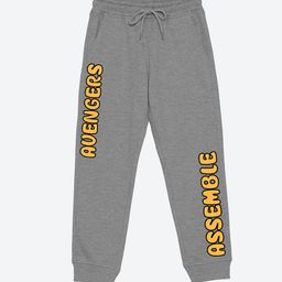 YK Marvel Boys Avenger Printed Regular Fit Joggers-18