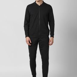 Peter England Men Black Night suit-image-35