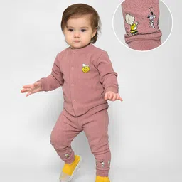 MiArcus Kids Peanuts Printed Cotton Shirt with Joggers-image-74