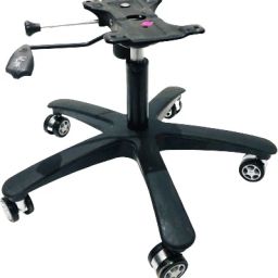 Chair Base (Plastic) with Alloy Wheel Power Hydraulic & Push Back Plate Fixed Furniture Caster-image-34
