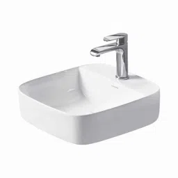 Uken CAMEO 41x40x13.5cm Ceramic White Table Top Wash Basin-image-51