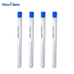 Clear &a; Sure 50 Pcs 25.4x76.1mm Microscope Glass Slide Set with 25 Index Marking (Pack of 5) image 2