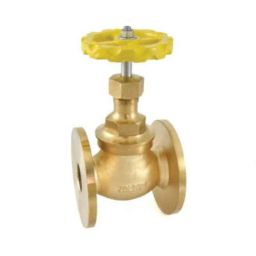 Zoloto 20mm Bronze Union Bonnet Flanged Globe Valve, 1032-image-36