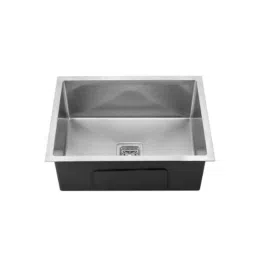 Lipka 24x18x9 inch Stainless Steel 202 Matte Finish Handmade Single Bowl Kitchen Sink, HMSB10-picture-40