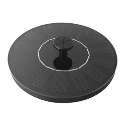 Gigawatts 1.5W Plastic Black Outdoor Solar Water Fountain with 6 Nozzles &a; Max 1.1m Water Column, GIGSFL01 (Pack of 2)-18