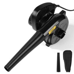 Deli DL-GF03-E1 500W 13000rpm Black Electric Air Blower with Switch Locking &a; Dual Function Blow Suction  for Home &a; Office-image-76