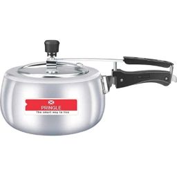 Pringle Elegance 3 Litre Aluminium Silver Pressure Cooker (Pack of 5)-30