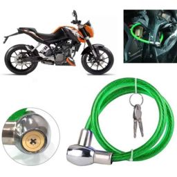 Auto Pearl PVC &a; Plastic Green Cable Lock for Bikes, Bicycle, Helmet &a; Luggage, 385-picture-20