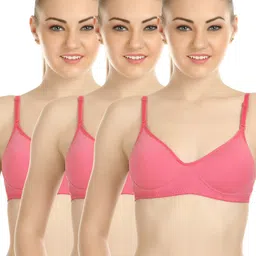 Tweens Pack of 3 Full Coverage T-shirt Bras 1301-23
