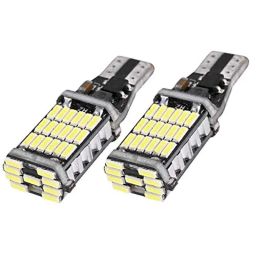 AllExtreme EX45LBS 3W 45 SMD T10 White Bright Interior Pilot License Plate Dome Indicator LED Parking Light for Automobiles (Pack of 2)-27