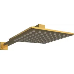 Fossa OHS-1202 8 inch Stainless Steel 304 Gold Rainfall Wall Mounted Head Shower with 18 inch Arm-picture-17