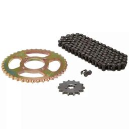 Uno Minda Ch-2010 Chain Sprocket Kit R428 Size-114L/14T/40T(4H) For Tvs Jive/Star City &a; 110 Cc-picture-37