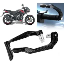 Auto Pearl 2 Pcs Aluminium Carbon Black Brake Clutch Lever Set for Bajaj Pulsar 150-picture-45