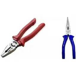 Sky Blue 2 Pcs 7.8 inch Lineman Plier Combo, SBE_PLIER_COMBO_MOD_00490-picture-3