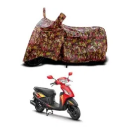 Winted Polyester UV &a; Water Resistant Bike Body Cover for Hero Pleasure, WIN-P-046-picture-15