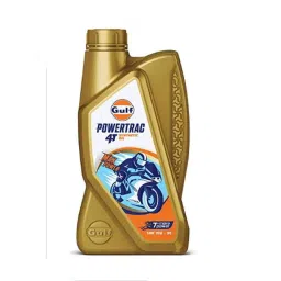 Gulf Power Trac 4T SAE 10W-30 1L Synthetic Bike Engine Oil, GULFAM6-15