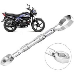 Auto Pearl Aluminium Multicolour Motorcycle Handlebar Middle Rod for Splendor_NXG-picture-8