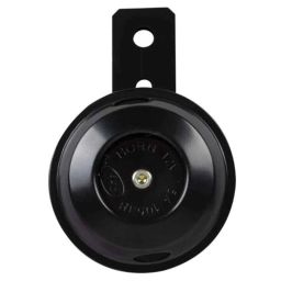 AllExtreme EXASHB1 12V Black TT Air Horn Waterproof Super Loud Electric Honk-16