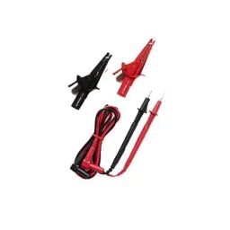 Fluke TL35B Red &a; Black Polyvinyl Test Lead with Alligator Clips CE, 3068232-24