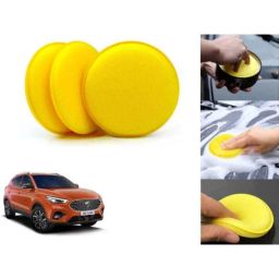 Auto Pearl Polyurethane Beige Washing &a; Waxing Polish Foam Sponge for Astor (Pack of 3)-picture-13