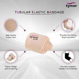 Tynor 75mm 1m Tubular Elastic Bandage image 5