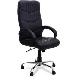 Mezonite KI 211 Black High Back Leatherette Office Chair (Pack of 2)-image-40