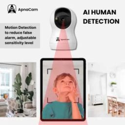 ApnaCam Z11 4 MP 1 Channel Full HD Smart Wi-Fi Camera with Motion Alert, 2-Way Talk &a; Night Vision (Pack of 2) image 5