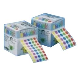 Tarsons 3/8 inch Assorted 5-UP Colour Tough Spots, 500081-44