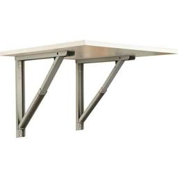 Implemental 24 inch Steel Powder Coated Foldable Table Bracket without Table-39