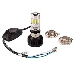 Meenu Arts Universal RTD M6 (Super Bright) Led Headlight with Fan Universal for All Bikes (12V / 35W)-10