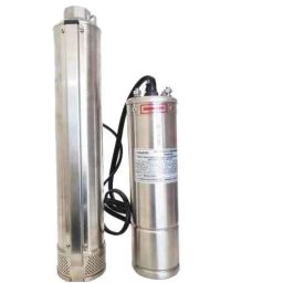 V-Guard 1HP 4 inch Single Phase Oil Filled Borewell Submersible Pump, NEON-T0108-picture-45
