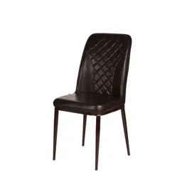 Teal Hilton Faux Leather Brown Dining Chair, 19002454-picture-14