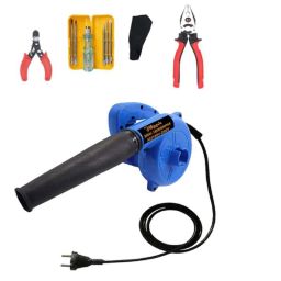 Hillgrove HGCM450M1 800W Suction Dust Cleaner Electric Air Blower, 5-in-1 Screwdriver Kit, 8 inch Combinational Plier &a; Wire Cutter Combo, HGCM817-13