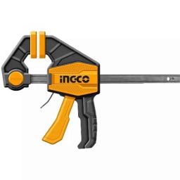 Ingco HQBC01601 Yellow &a; Black Wood Bar Clamps-13