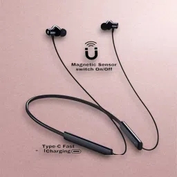 Gaming Neckband With 48 Hrs Playtime, ENC, Fast Pairing Earphone_R9 Bluetooth & Wired Headset-image-82
