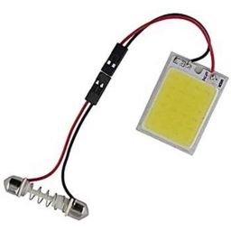 AOW 24 Chip COB LED Super Bright Car Roof Light/Doom Light For Mahindra Jeep (BLUE)-40