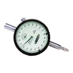 Insize 1mm 0.001mm Flat Back Precision Dial Indicator, 2313-1FA-13