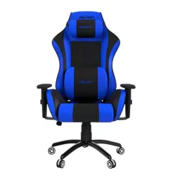 Rekart PU Leather Blue &a; Black Multi Functional Ergonomic Wing Back Gaming Chair with Lumbar Support &a; Adjustable Back Rest, RGC+8-image-47