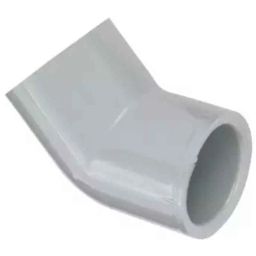 Supreme 3/4 inch 45 deg PVC Grey Plain Elbow-image-69