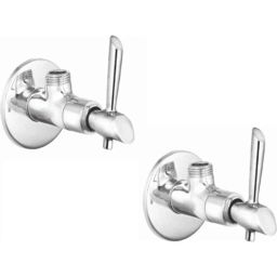 IRIS Passion Brass Chrome Finish Angle Cock (Pack of 2)-18