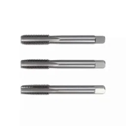Dolphin 3 Pcs 1.8mm HSS Straight Flute Short Hand Tap Set, Pitch 0.35 mm-picture-25