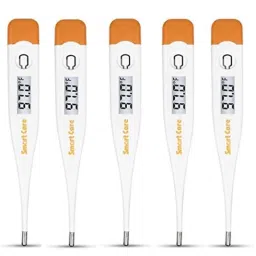 Smart Care SCT02 Metal White LCD Digital Thermometer, TM02 (Pack of 5)-picture-14