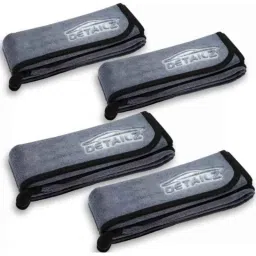 Detailz 40x40cm 600GSM Microfiber Grey Cleaning Cloth for Bike, Laptop &a; Car (Pack of 4)-image-38