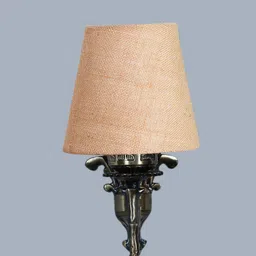 Devansh Blue Textured Wall Lamp With Conical Shade image 4