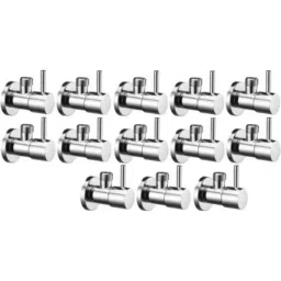 Senkiddpro Turbo Stainless Steel Chrome Finish Wall Mounted Angle Cock (Pack of 13)-picture-32