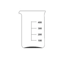 Axiva 250ml Touff Tall Form Beaker with Spout Graduated, BT0250 (Pack of 10)-picture-36