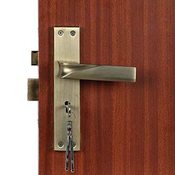 Voltizi 70mm ‎Zinc ‎Antique Finish Mortise Door Long Keyed Lock Set for Main Door Long Keyed, CRZ016-image-98