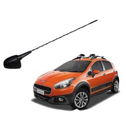 Auto Pearl Black Mount Rubber Mast Flexible Car Roof Antenna with Anti-Theft Design For Fiat Avventura-image-70
