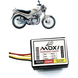 Auto Pearl 12V Black Front &a; Rear Flasher Indicator Light for Kinetic GF 170-picture-34